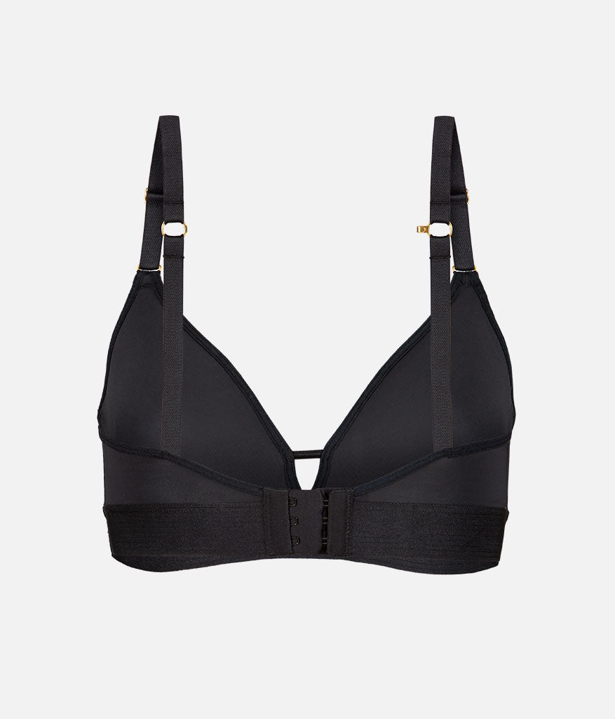 The Spacer Bra: Jet Black