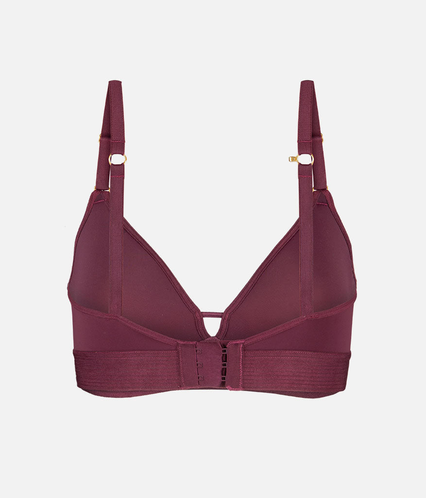 The Spacer Bra: Plum