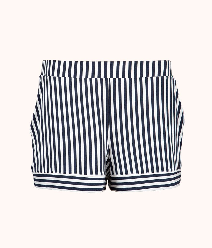 The All-Day Lounge Short: Mini Stripe Print