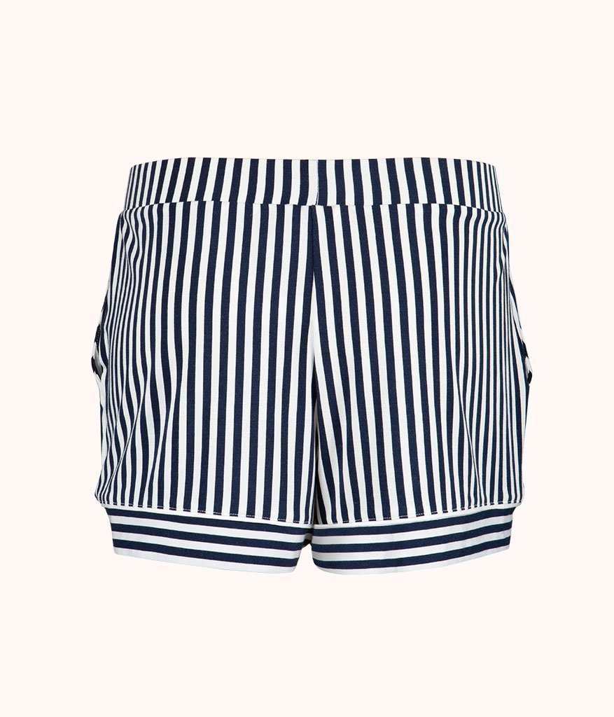 The All-Day Lounge Short: Mini Stripe Print