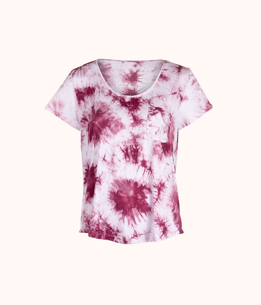 The All-Day Tie Dye Tee: Pink Tie Dye