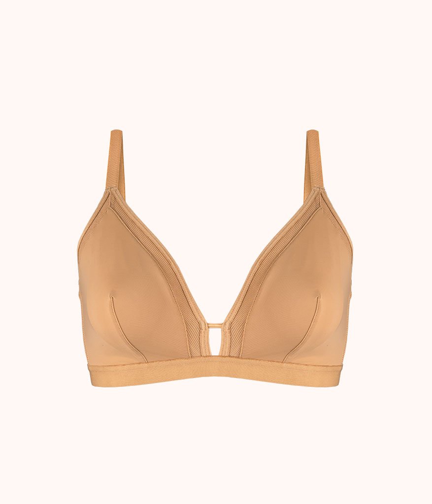 The Busty Bralette: Warm Oak