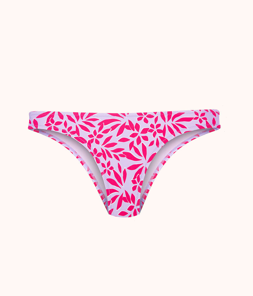 The Swim Cheeky Bottom: Retro Palm Print