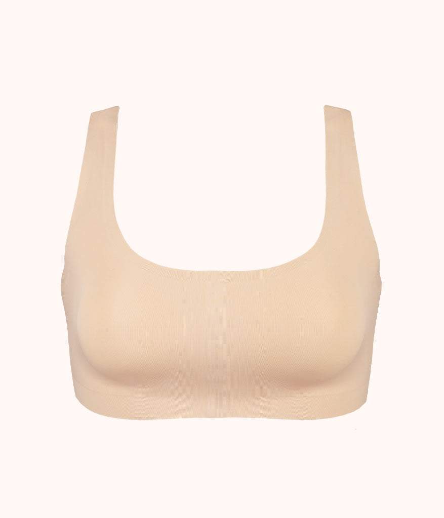 The Sleek Scoop Bralette: Toasted Almond