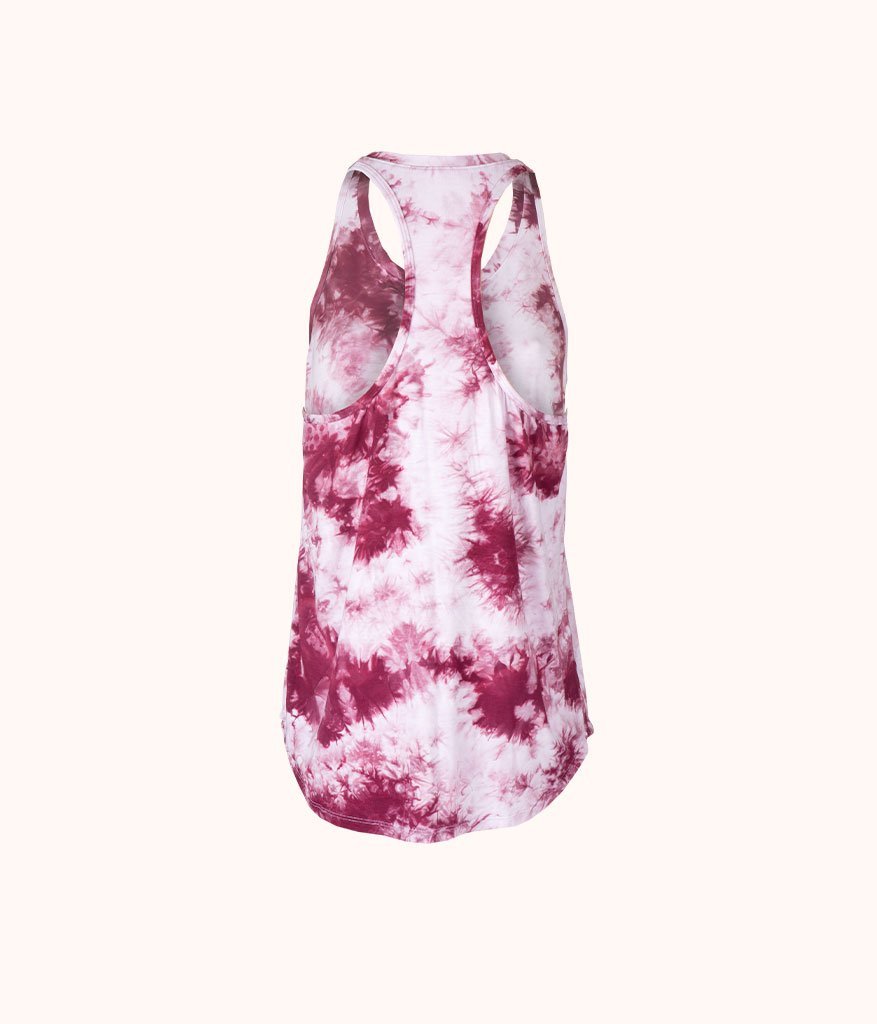 The All-Day Tie Dye Tank: Pink Tie Dye