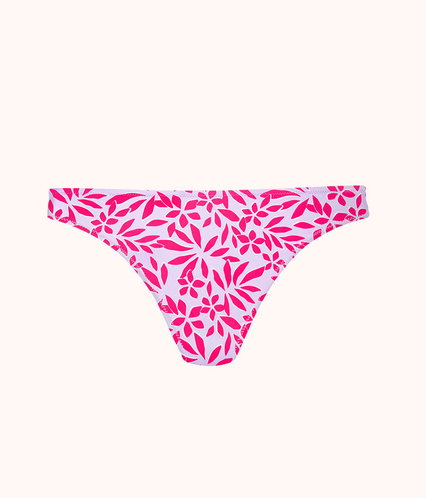 The Swim Cheeky Bottom: Retro Palm Print