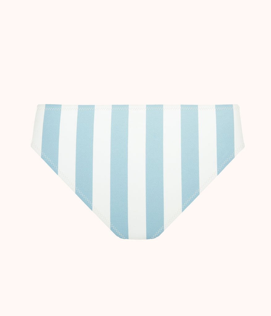 The Swim High Waist Bikini Bottom: Cabana Stripe