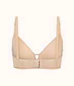 The Low Back Bralette: Toasted Almond