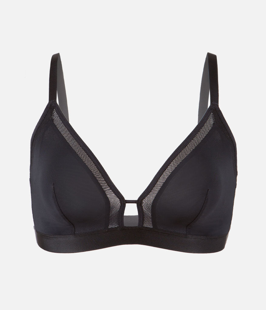 The Busty Bralette: Jet Black
