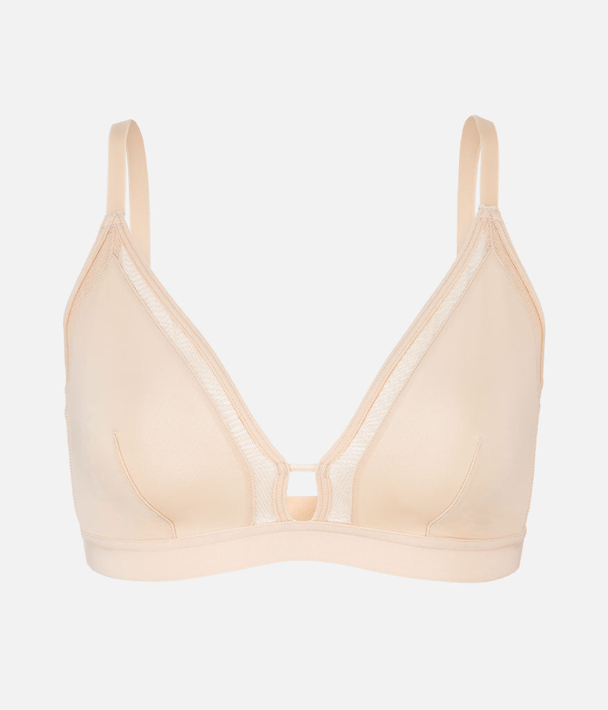 The Busty Bralette: Toasted Almond