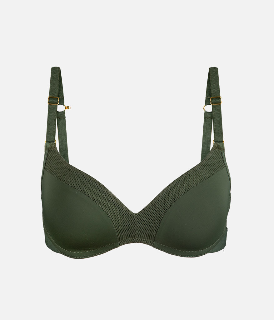 The No-Wire Push-Up: Rich Olive