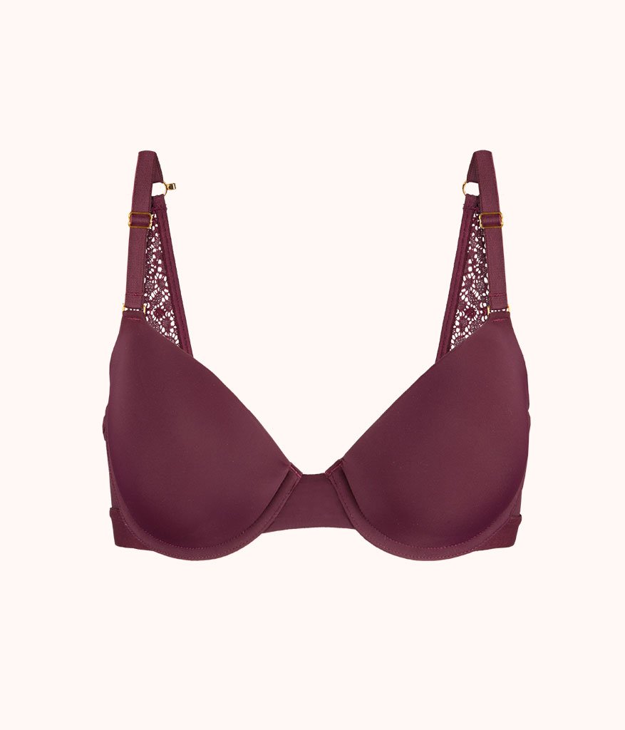 The T-Shirt Bra: Plum