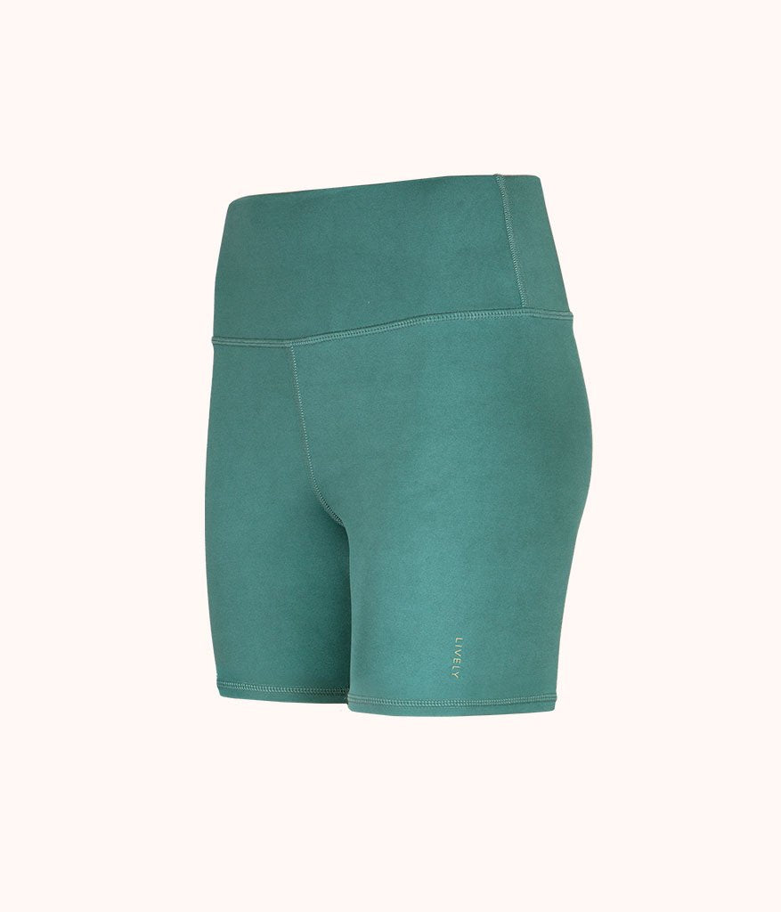 The Active Bike Short: Harbor Green