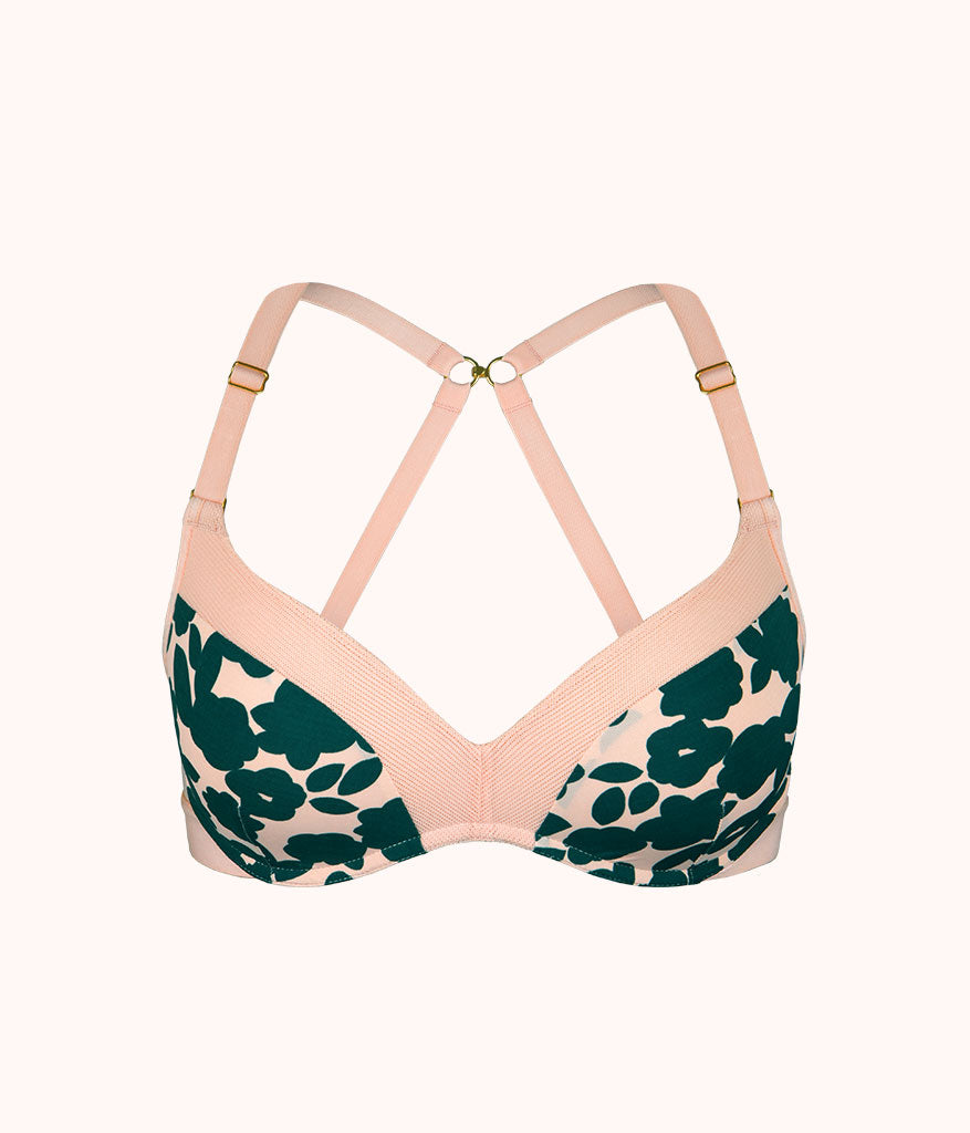 The No-Wire Push-Up: Retro Blooms