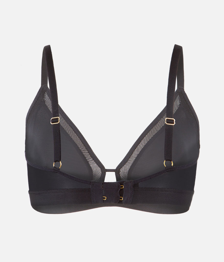 The Busty Bralette: Jet Black