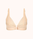 The Busty Nursing Bralette: Toasted Almond