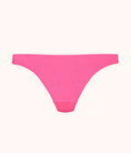 The Swim Ribbed Cheeky Bottom: Magenta