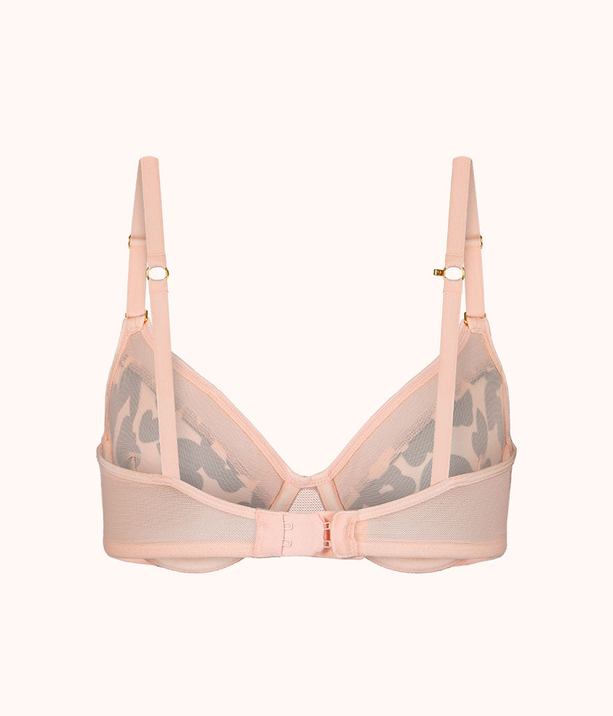The Unlined Balconette Bra: Retro Blooms
