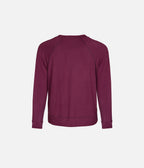 The All-Day Crew Long-Sleeve: Plum