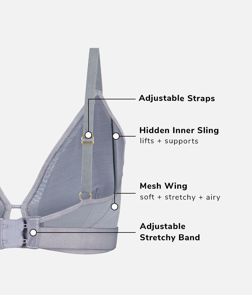 The Busty Bralette: Jet Black