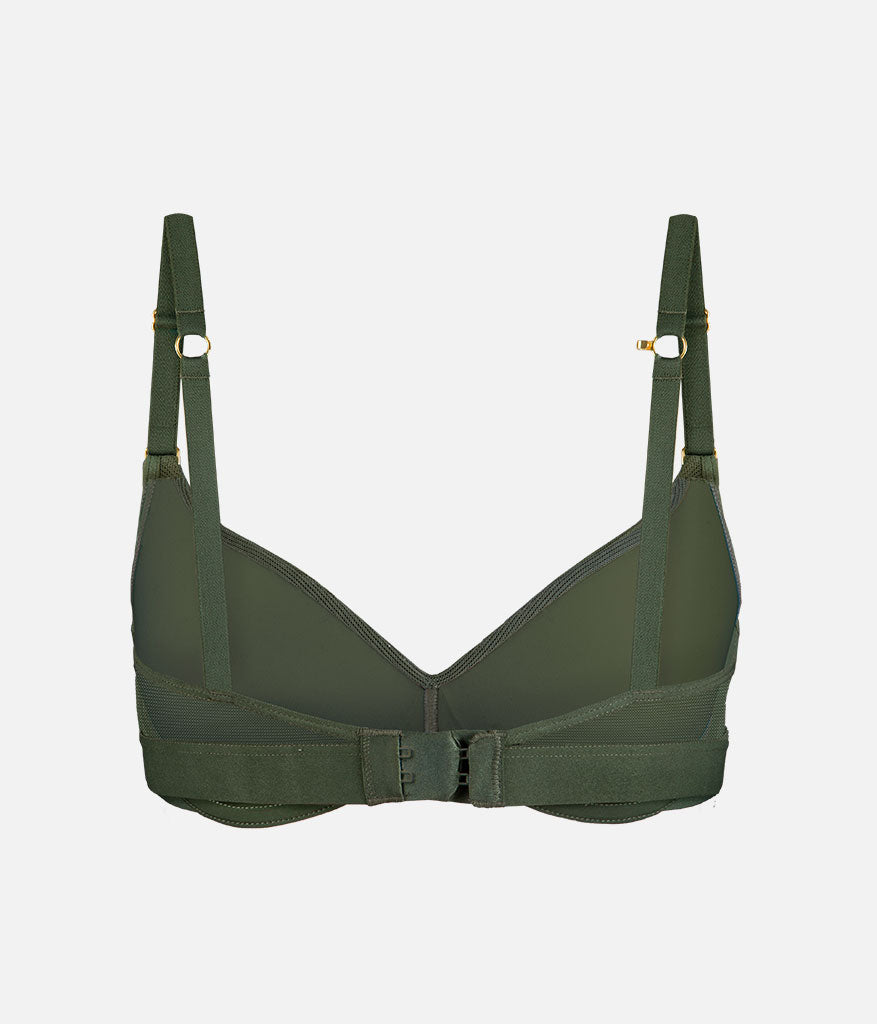 The No-Wire Push-Up: Rich Olive