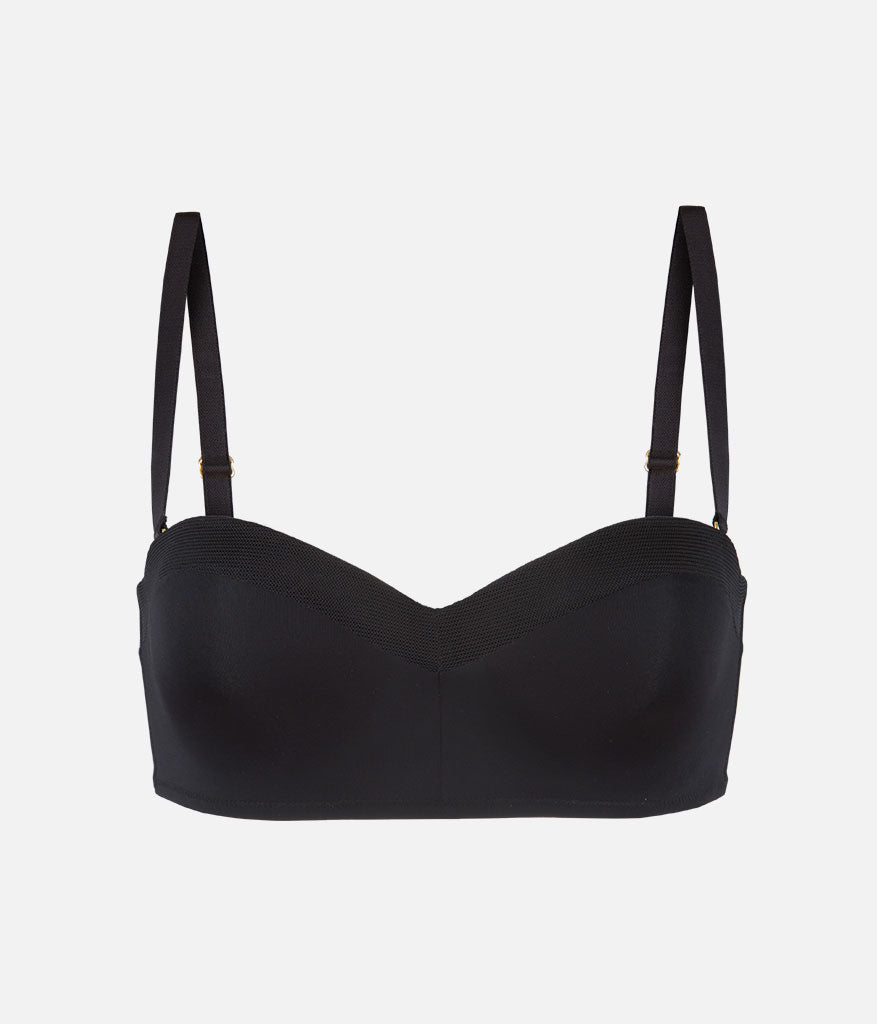The No-Wire Strapless: Jet Black