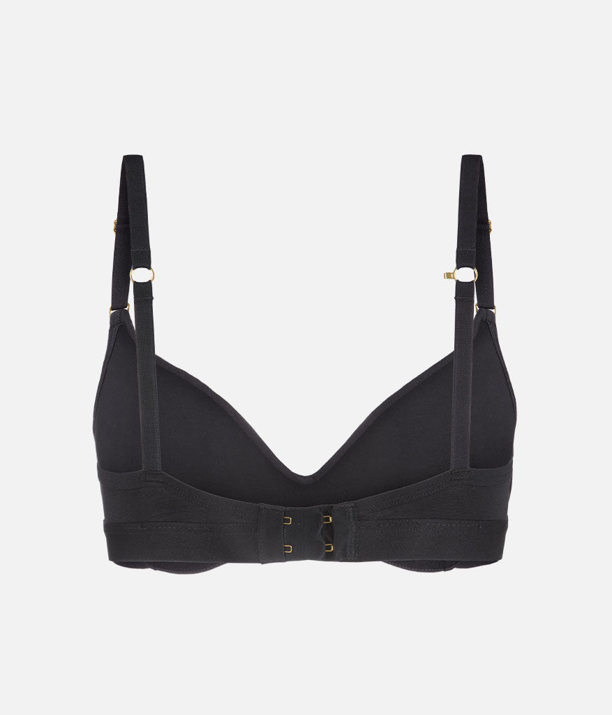 The All-Day No-Wire Push-Up: Jet Black