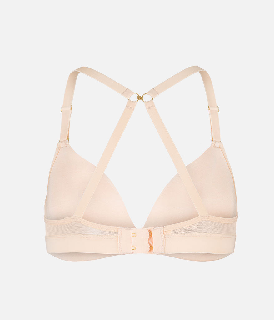 The All-Day Deep V No-Wire: Toasted Almond