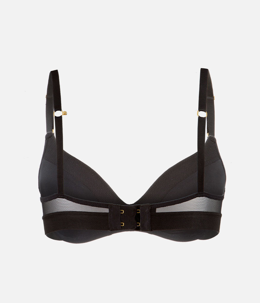 The No-Wire Push-Up: Jet Black