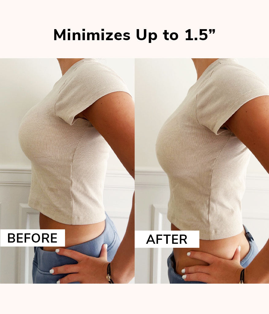 The Smooth Lace Minimizer Bra: Toasted Almond