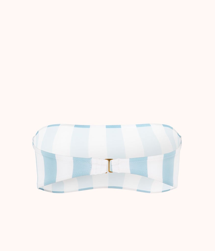 The Swim Bandeau: Cabana Stripe