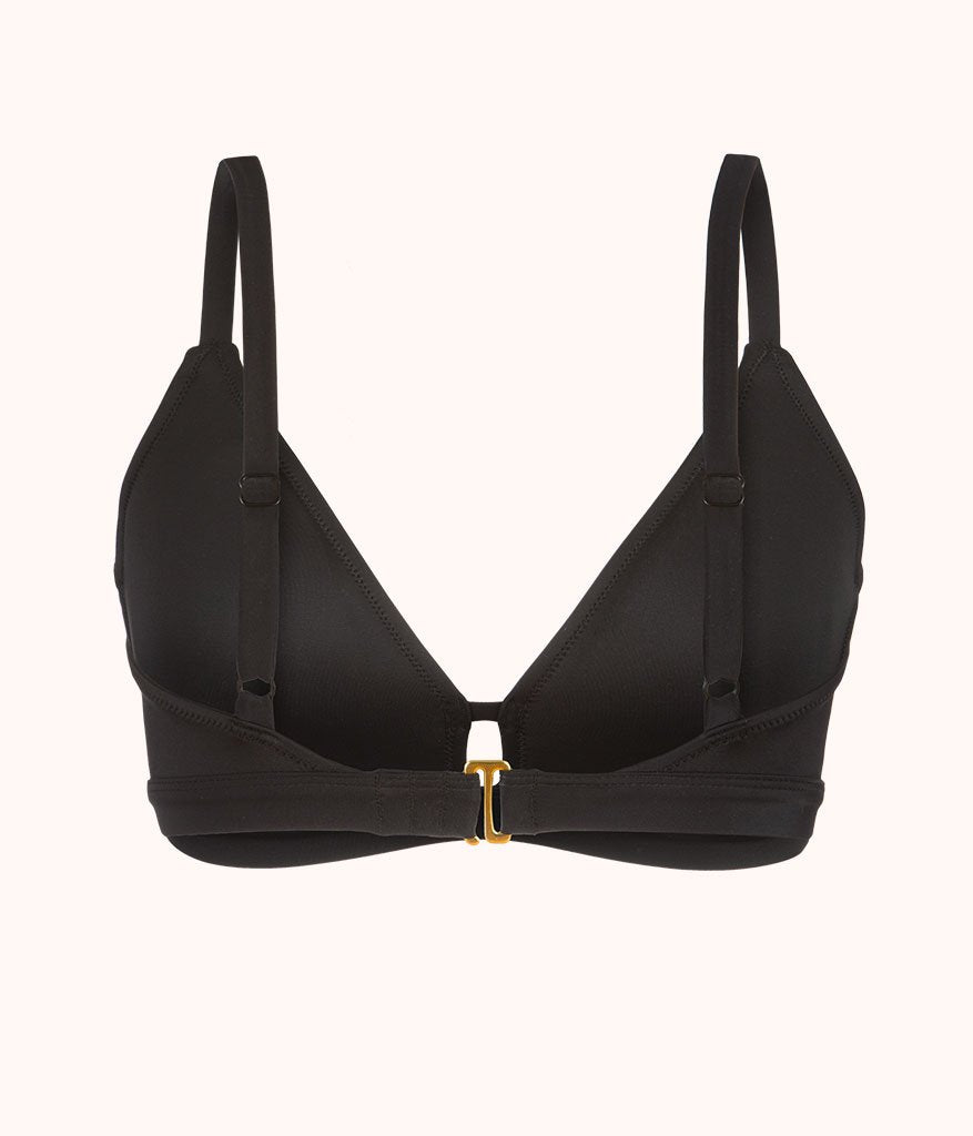 The Swim Busty Bralette: Jet Black