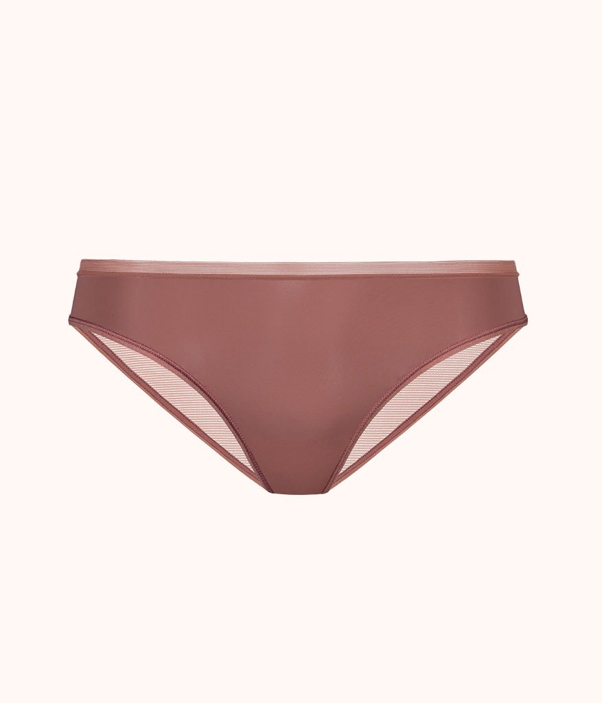 The Mesh Back Bikini: Umber