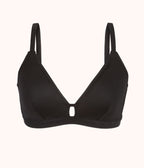 The Swim Busty Bralette: Jet Black