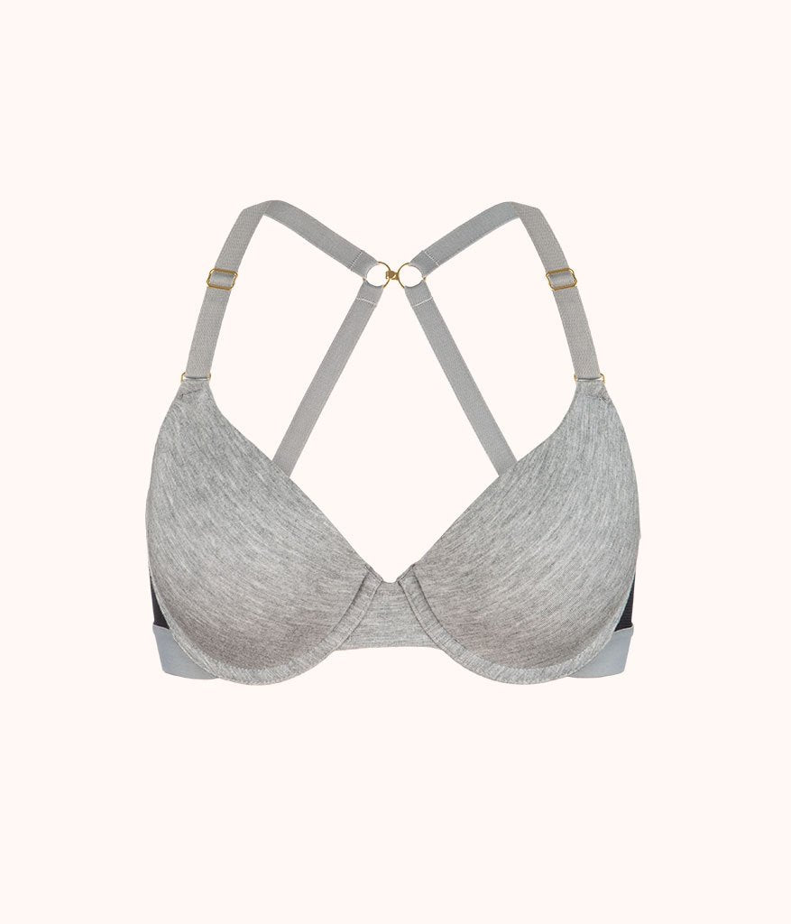 The All-Day T-Shirt Bra: Heather Gray