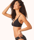 The Busty Bralette: Jet Black