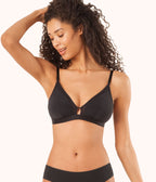 The Busty Bralette: Jet Black