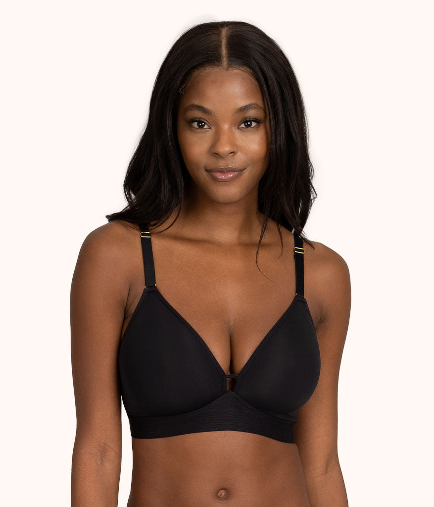 The Spacer Bra: Jet Black