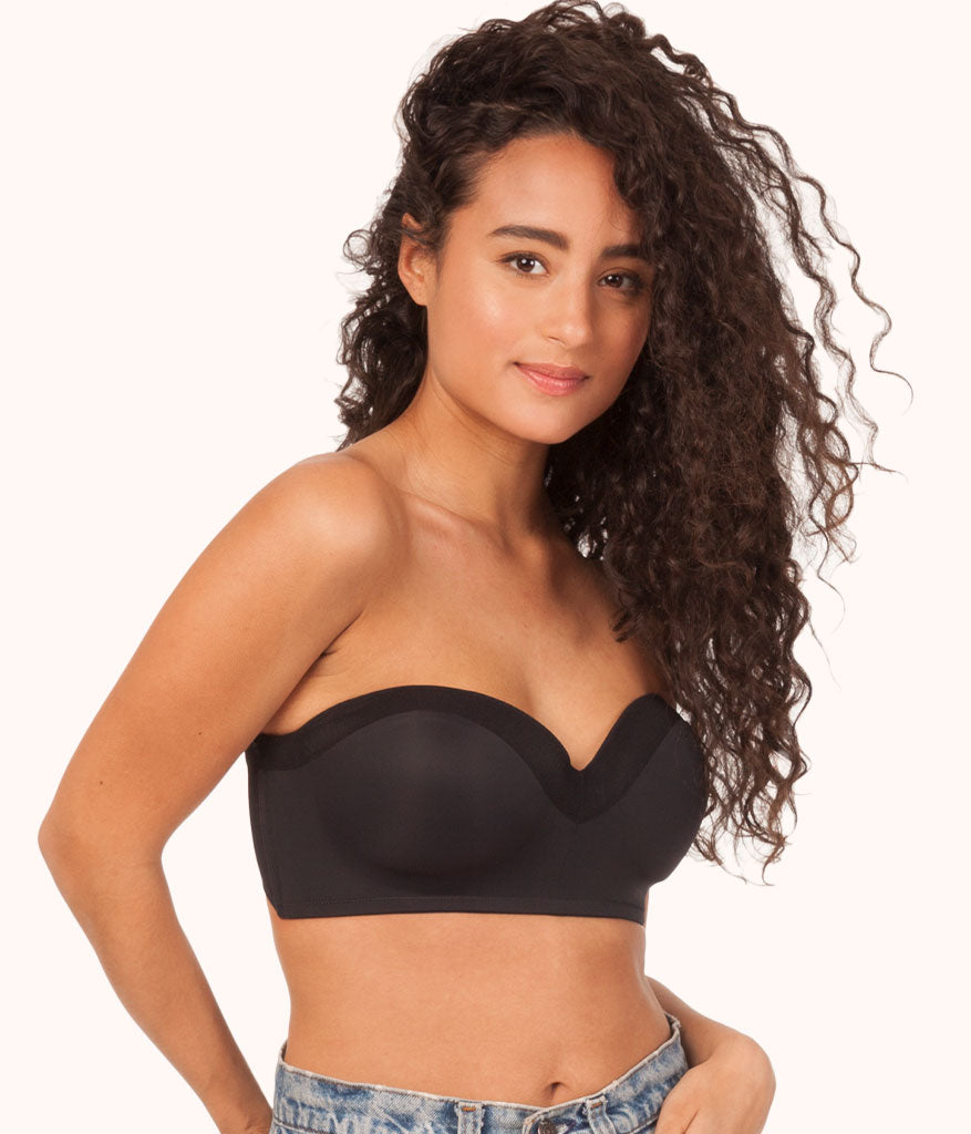 The No-Wire Strapless: Jet Black