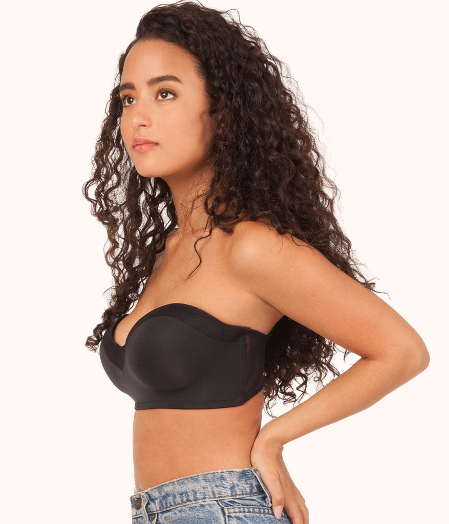 The No-Wire Strapless: Jet Black