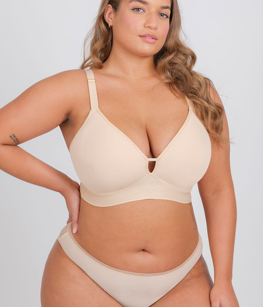The Spacer Bra: Toasted Almond
